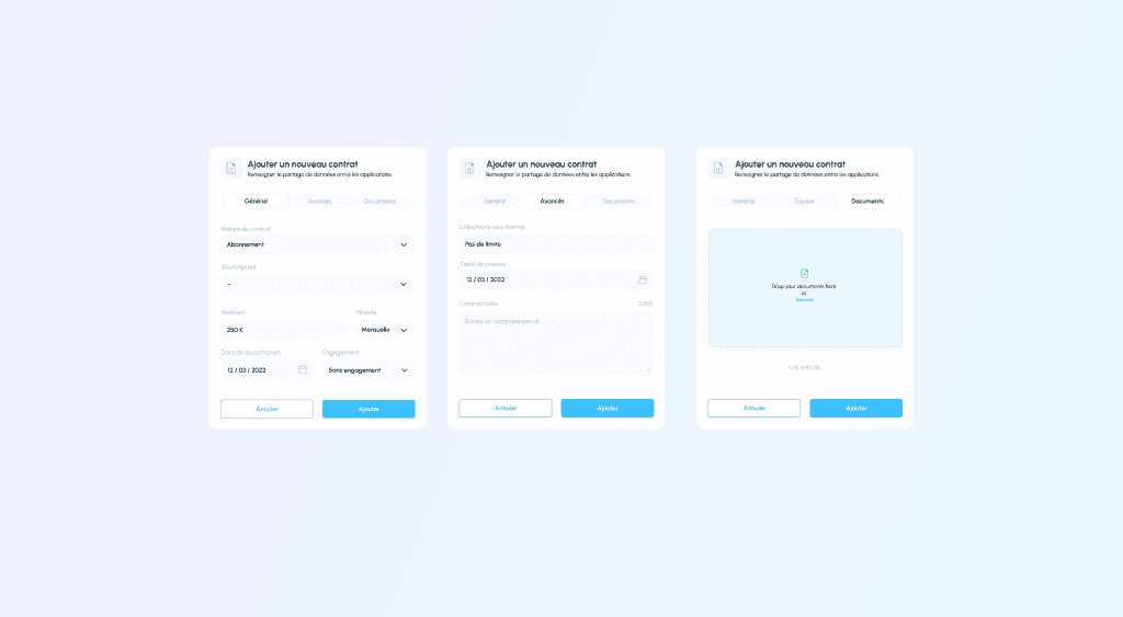 Contract Details in Kabeen